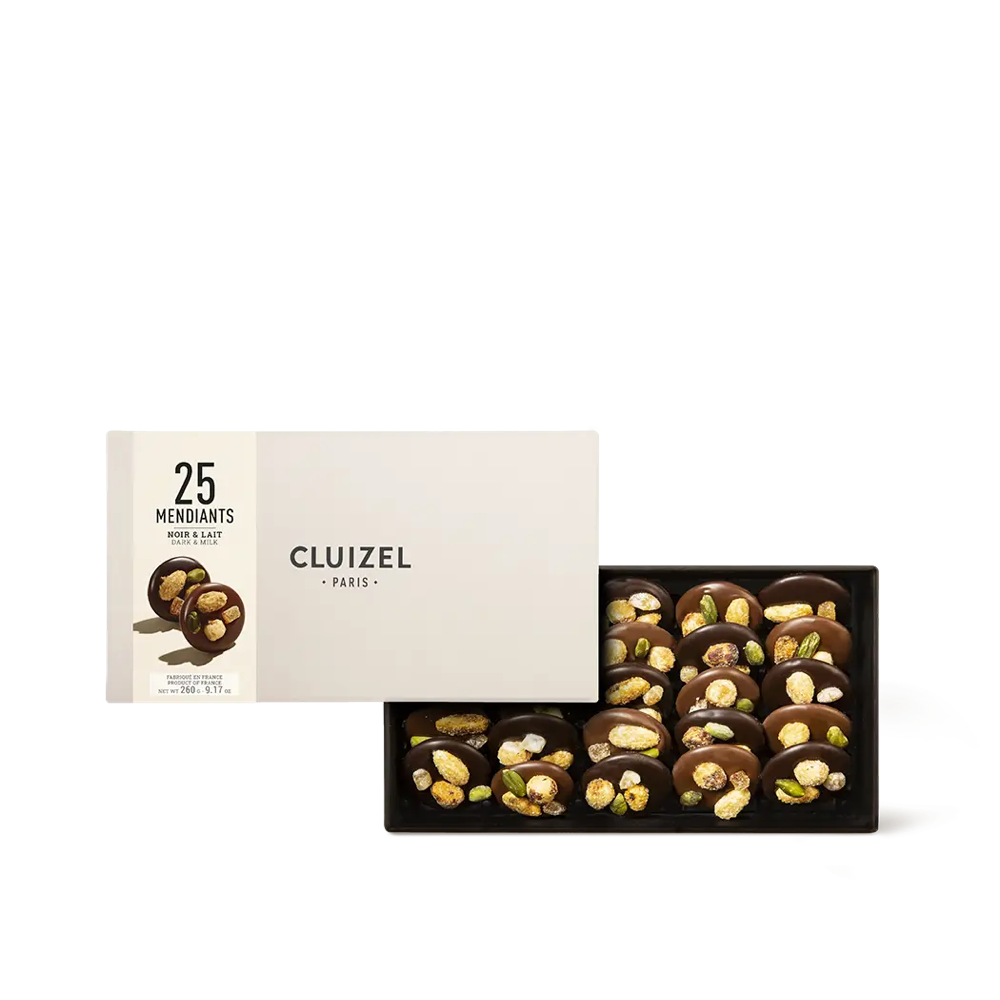 Coffret Mendiants N°25 Chocolat CLUIZEL