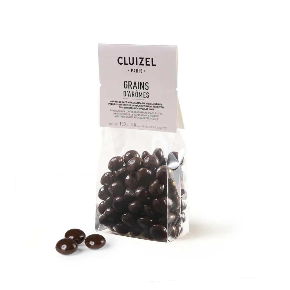 Chocolate-coated Coffee Beans Grab &amp; Go Bag CLUIZEL
