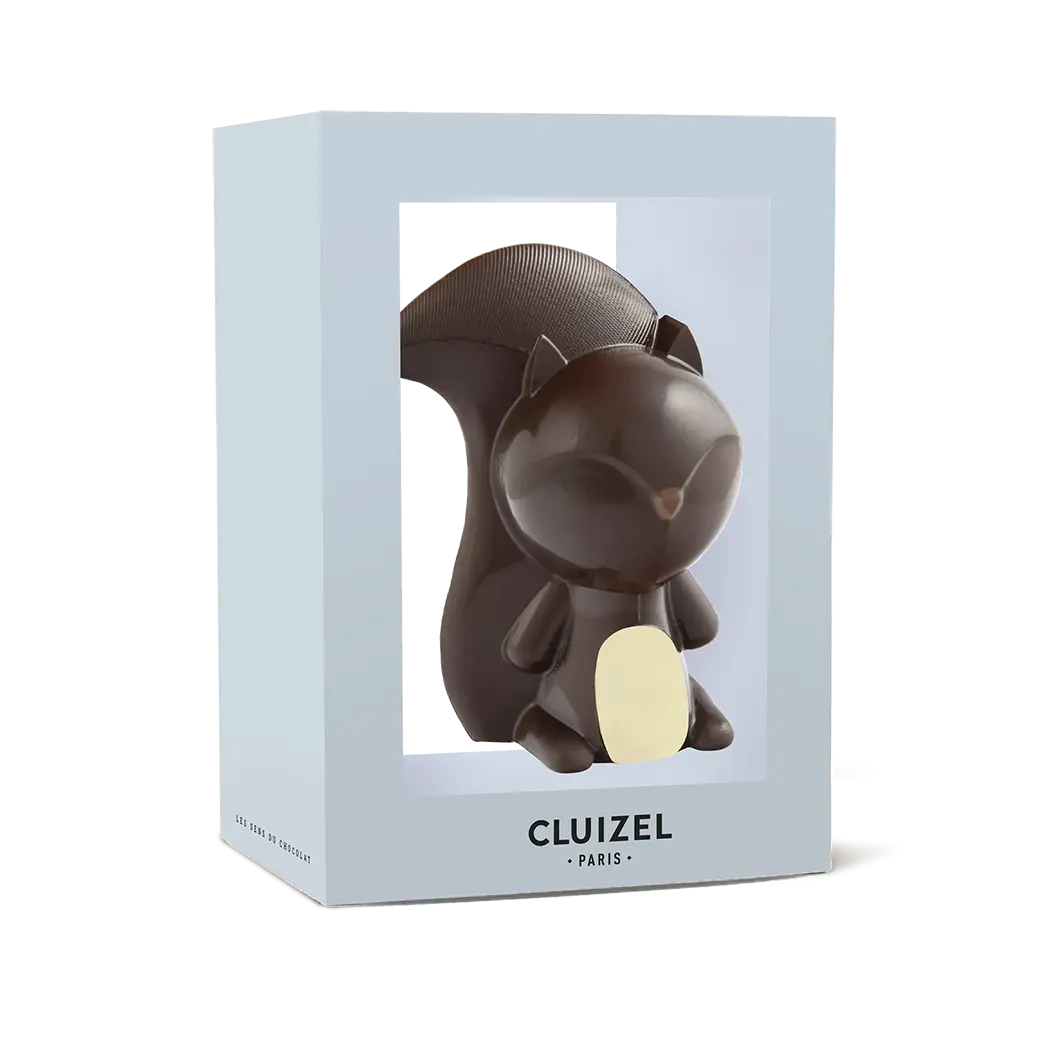 Écureuil Chocolat Kayambé noir 72% CLUIZEL