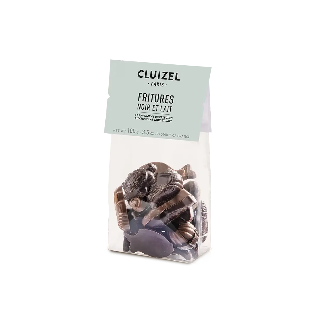 Sachet de fritures chocolat CLUIZEL