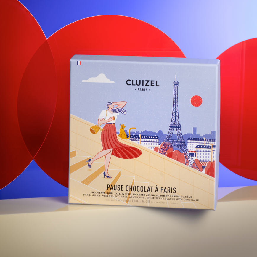 Coffret Pause Chocolat à Paris instagram CLUIZEL