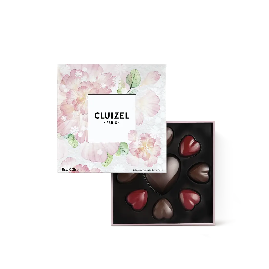 Precious Flowers Valentine's Chocolates Box